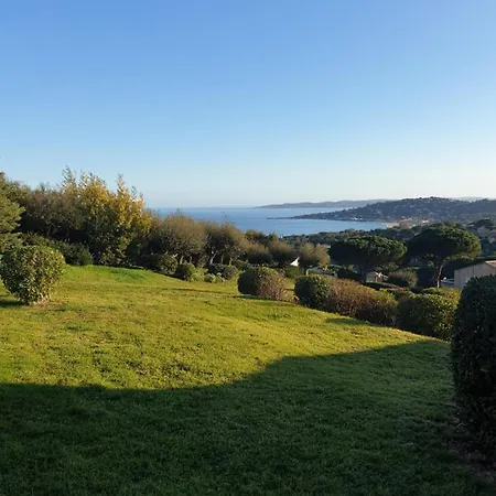 Superbe Vue Mer A Sainte Maxime T2 Climatise Exterior foto